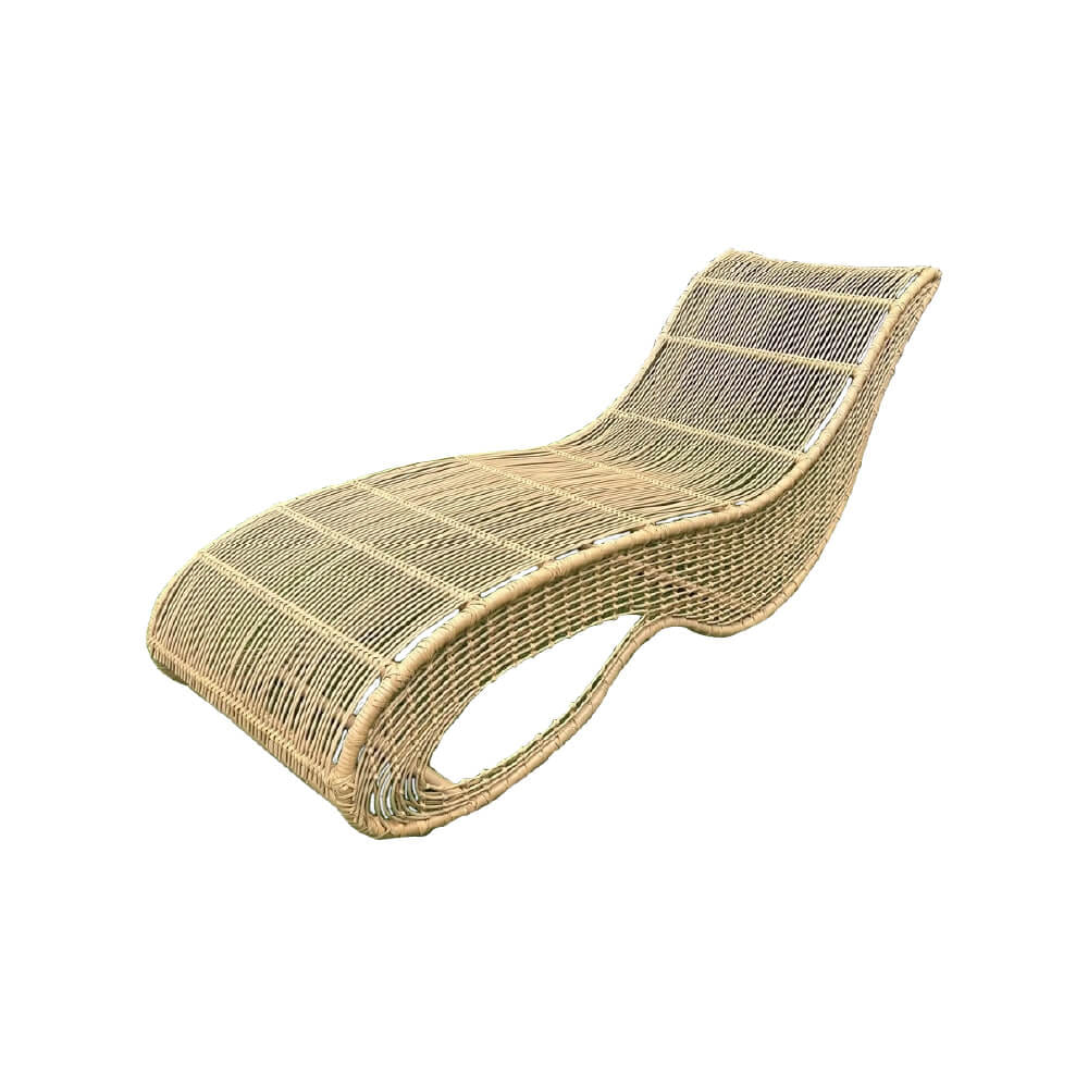 เตียงริมสระ หวายเทียม PAREENA DECOR รุ่น COCOA CURVE SUNBED เตียงอาบแดด_0